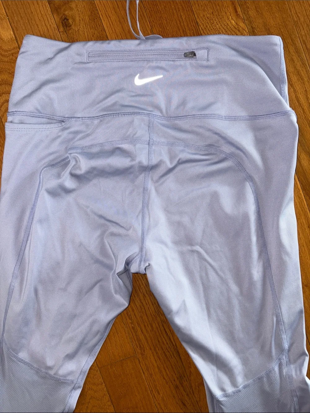 Nike Dri-FIT High Rise Running Leggings Lavender Pocket Size Medium